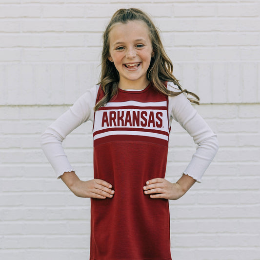 The University of Arkansas | Deep Red Classic Cheer Dress