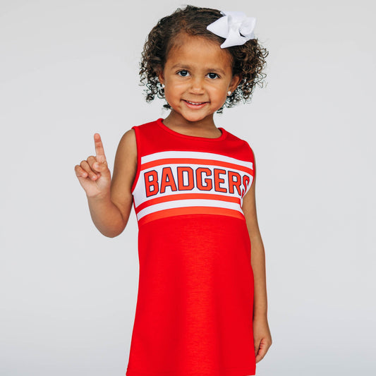The University of Wisconsin | Bright Red Classic Cheer Dress