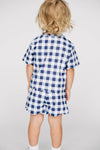 The Sue Scalloped Set Auburn | Youth & Toddler Navy