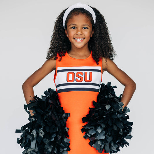 The Oklahoma State | Burnt Orange Classic Cheer Dress