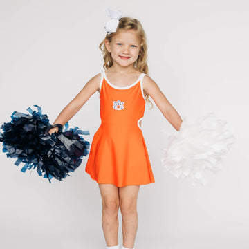 The Jessi Jersey Dress Auburn | Youth Orange