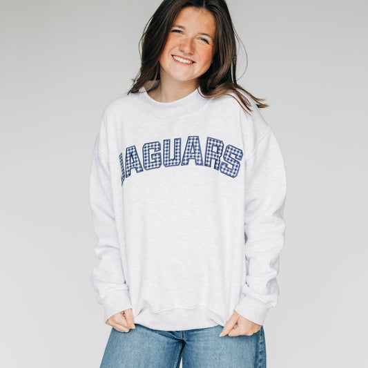 The Mallory Mockneck South Alabama Gingham | Ash