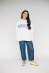 The Mallory Mockneck LSU Gingham | Ash