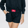 The Ava Airy Shorts Go Dawgs Woven Label | Youth Black