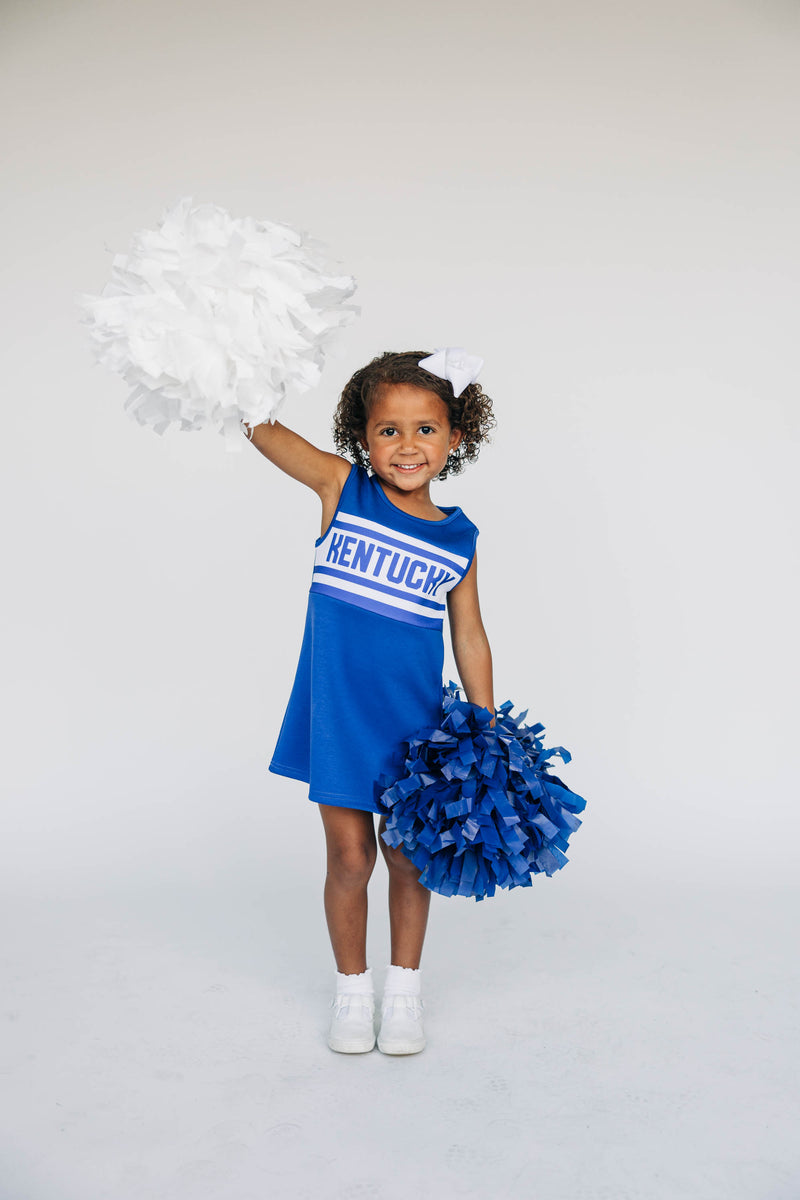 The University of Kentucky | Royal Stripe Cheer Dress