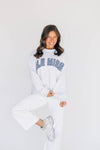 The Mallory Mockneck Ole Miss Gingham | Ash