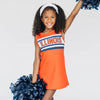 The Illinois | Orange Classic Cheer Dress