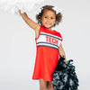 The Texas Tech | Bright Red Classic Cheer Dress