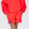 The Becca Shorts Jax State Woven Label | Youth Bright Red