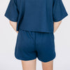 The Kristen Airy Lounge Shorts War Eagle Woven Label | Navy