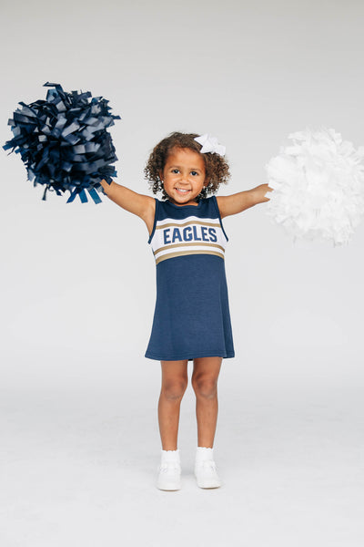 The Georgia Southern | Navy Stripe Cheer Dress