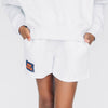 The Becca Shorts War Eagle Woven Label | Youth Ash