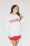 The Mallory Mockneck Indiana Gingham | Crimson Gingham