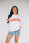 The Mallory Mockneck Nebraska Gingham | Ash