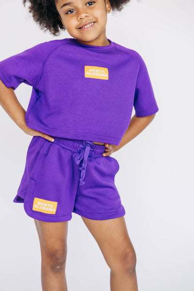 The Youth Purple Kristen Airy Top | North Alabama Woven Label