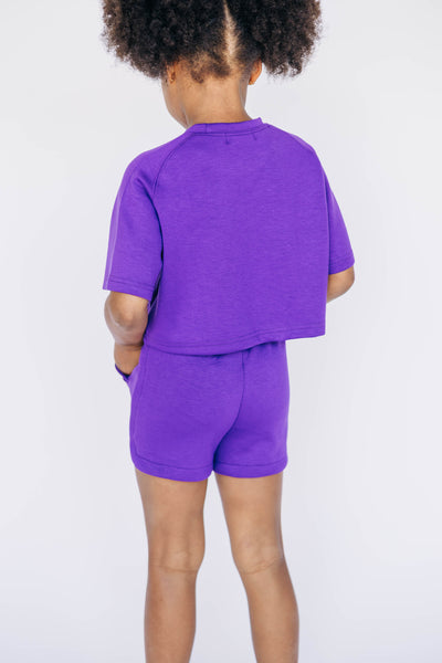 The Youth Purple Kristen Airy Top | North Alabama Woven Label