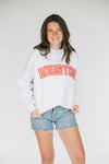 The Mallory Mockneck Houston Gingham | Ash