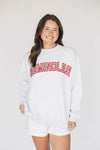 The Mallory Mockneck Florida State Gingham | Ash