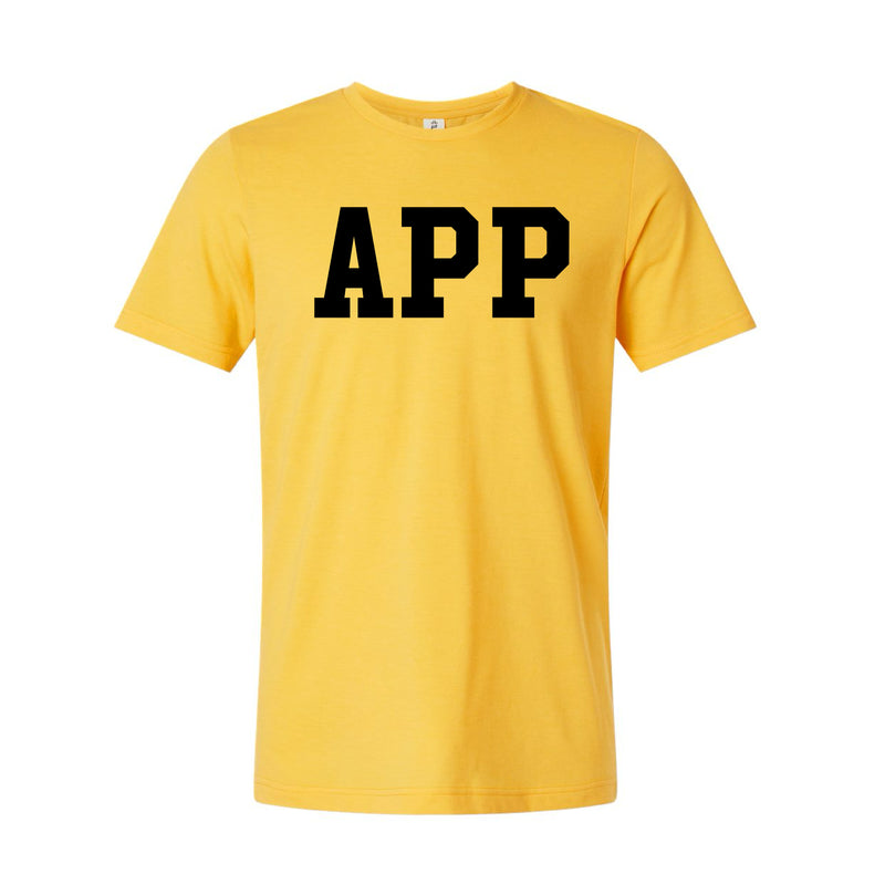 The APP Block | Heather Gold Tee