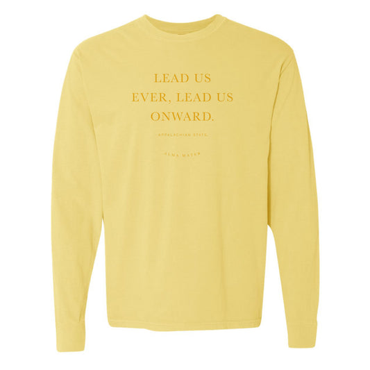 The App State Alma Mater | Butter Long Sleeve