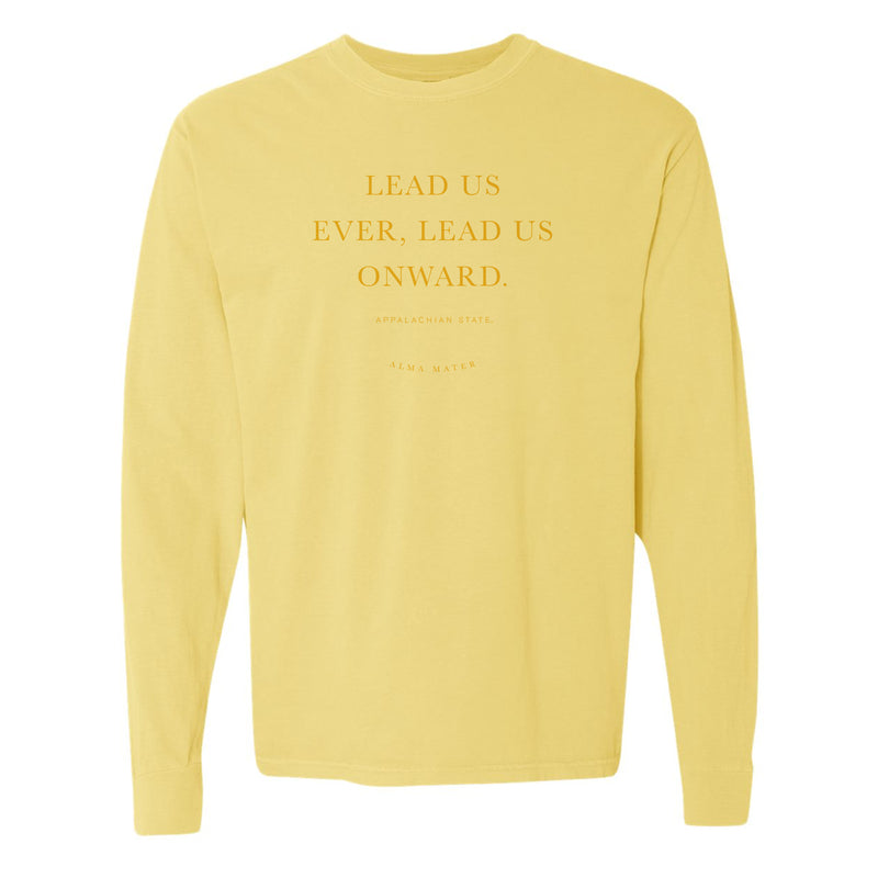 The App State Alma Mater | Butter Long Sleeve