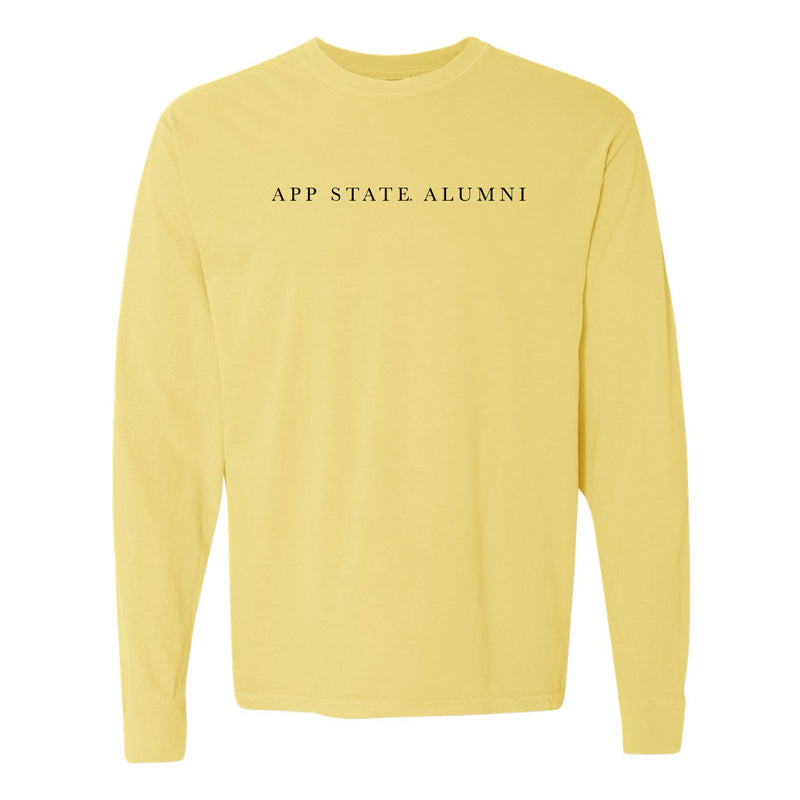 The App State Alumni Serif | Butter Long Sleeve