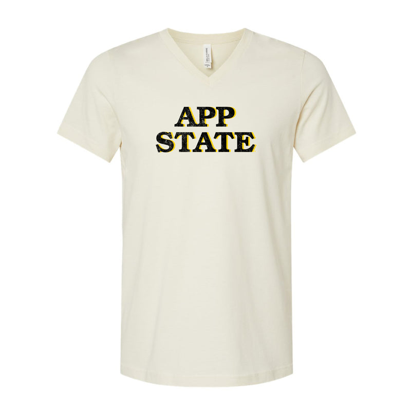 The App State Block | Natural V-Neck