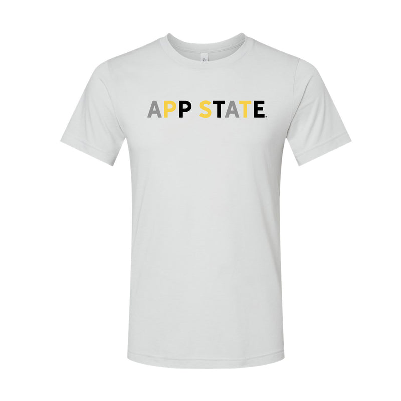 The App State Multi | Heather Silver Tee