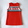 The Arkansas State | Bright Red Classic Cheer Dress