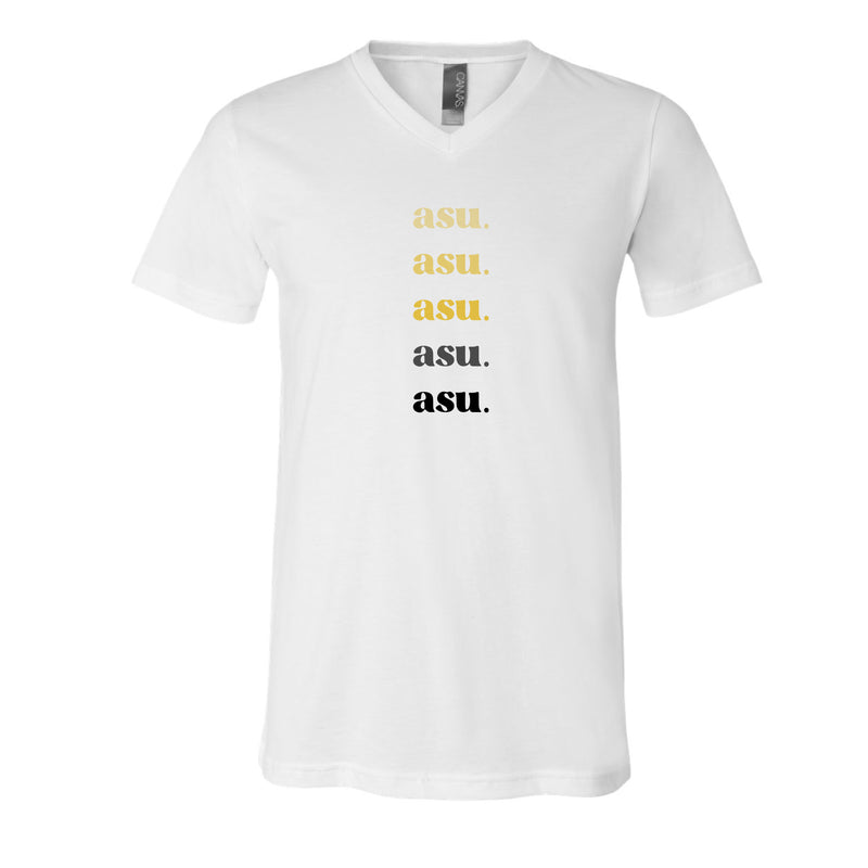 The ASU Repeat | White V-Neck