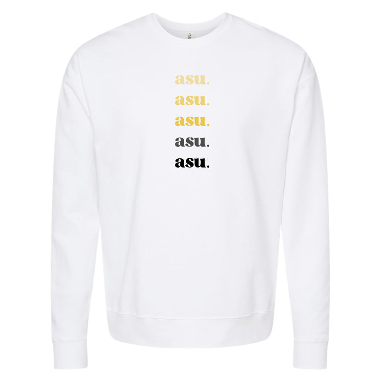 The ASU Repeat | White Sweatshirt