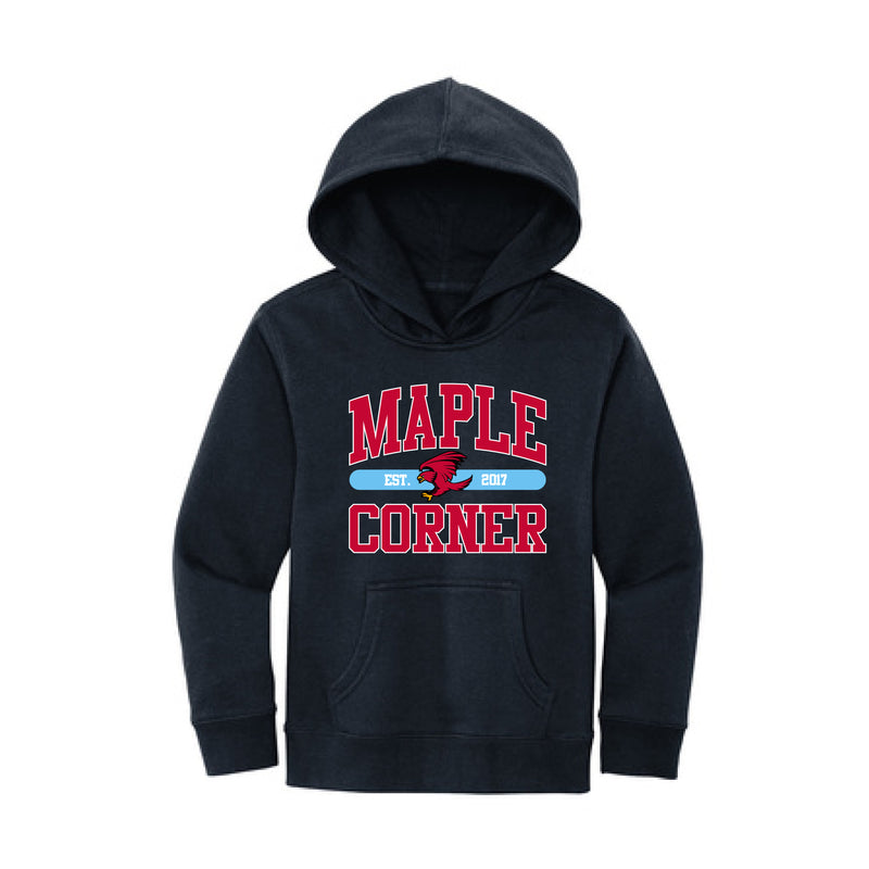 The Athletic Maple Corner  | Youth Navy Hoodie