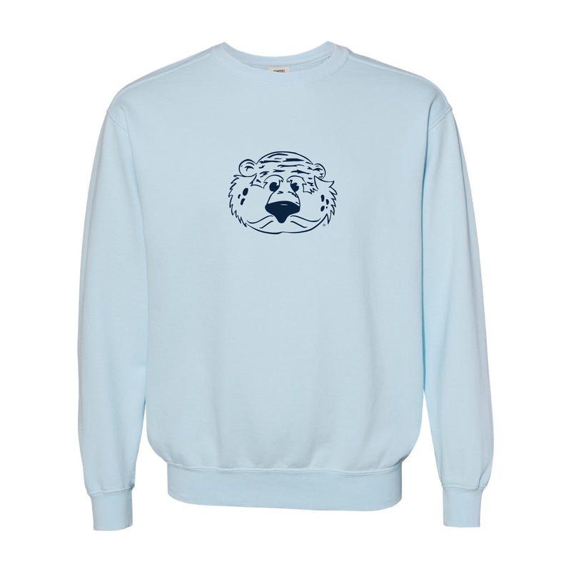 The Aubie Head Outline | Chambray Sweatshirt