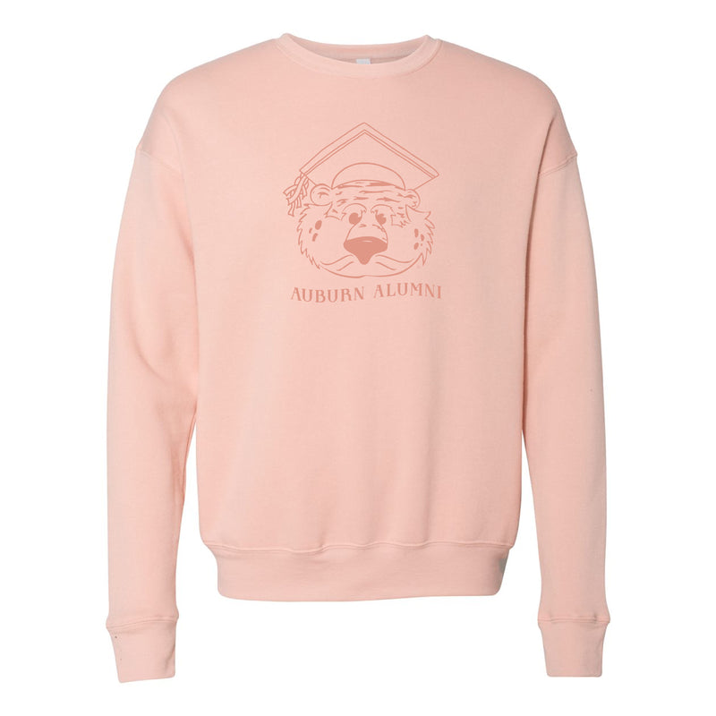 The Aubie Outline Alumni | Peach Sweatshirt