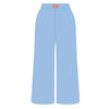 The Ava Airy Pants War Eagle Woven Label | Light Blue