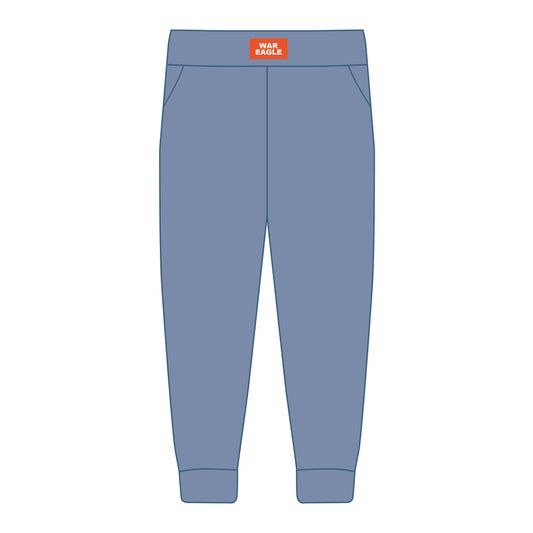 The Becca Joggers War Eagle Woven Label | Denim