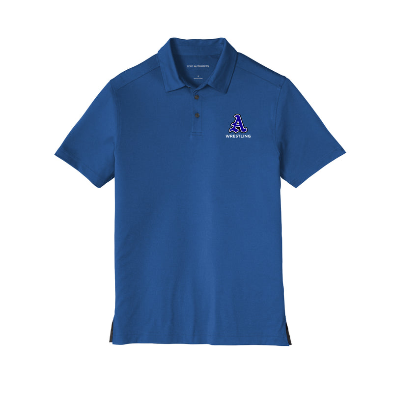 The Auburn High Logo Wrestling | Embroidered True Blue Polo