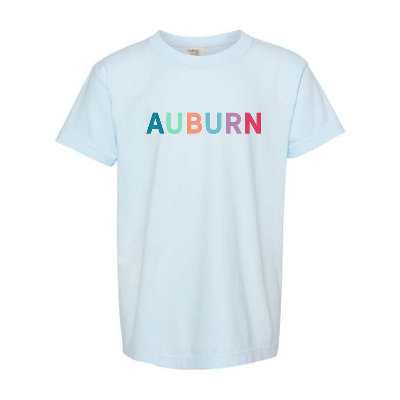 The Auburn Multi | Youth Chambray Tee