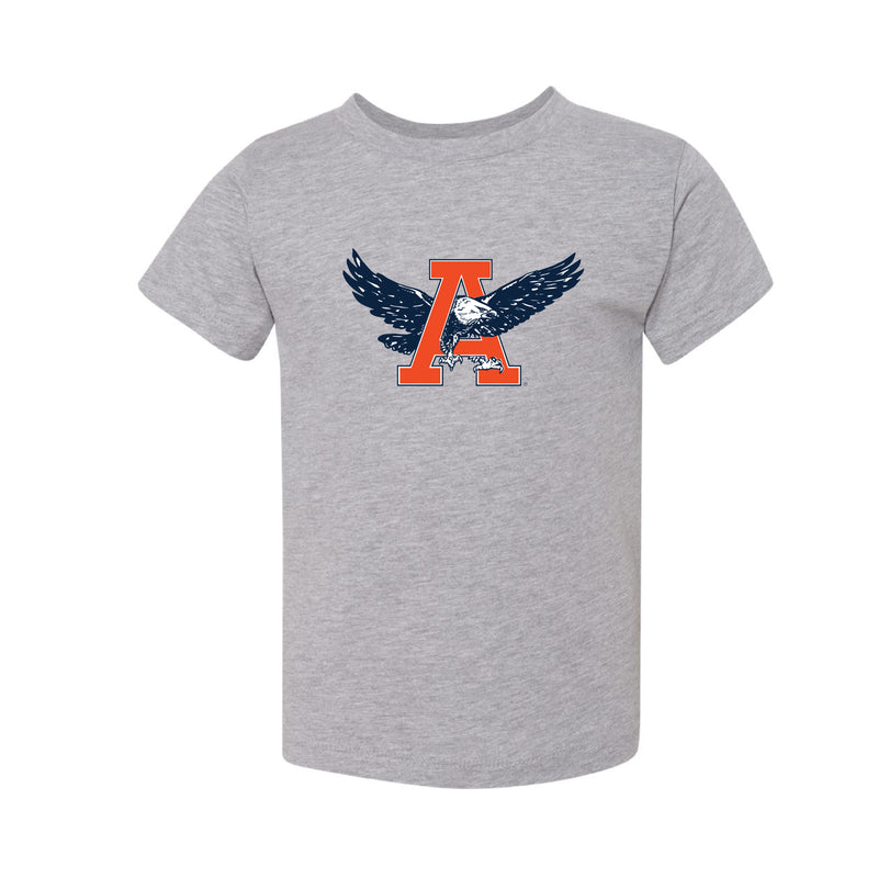 The Auburn Throwback Eagle | Toddler Athletic Heather Tee