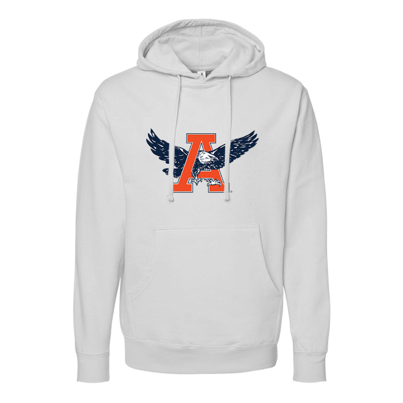 The Auburn Throwback Eagle | Smoke Hoodie