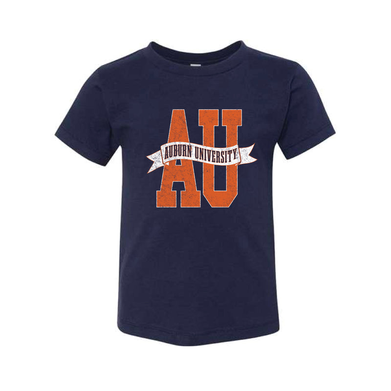 The AU Banner | Toddler Navy Tee