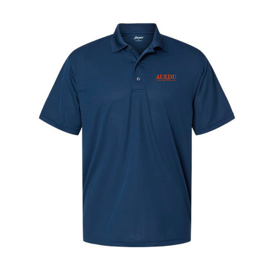 The AUEDU | Embroidered Adult Navy Polo