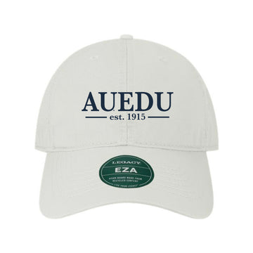The AUEDU | Embroidered Adult White Dad Hat