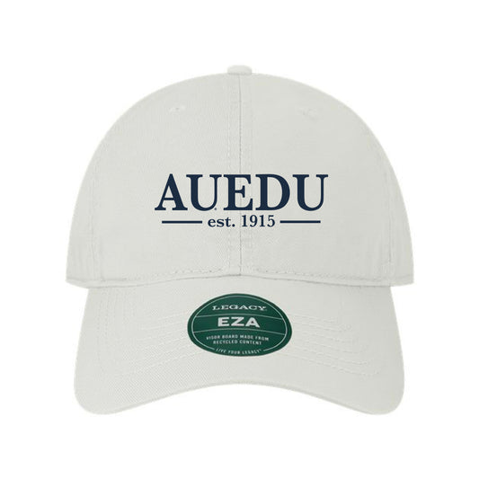 The AUEDU | Embroidered Adult White Dad Hat