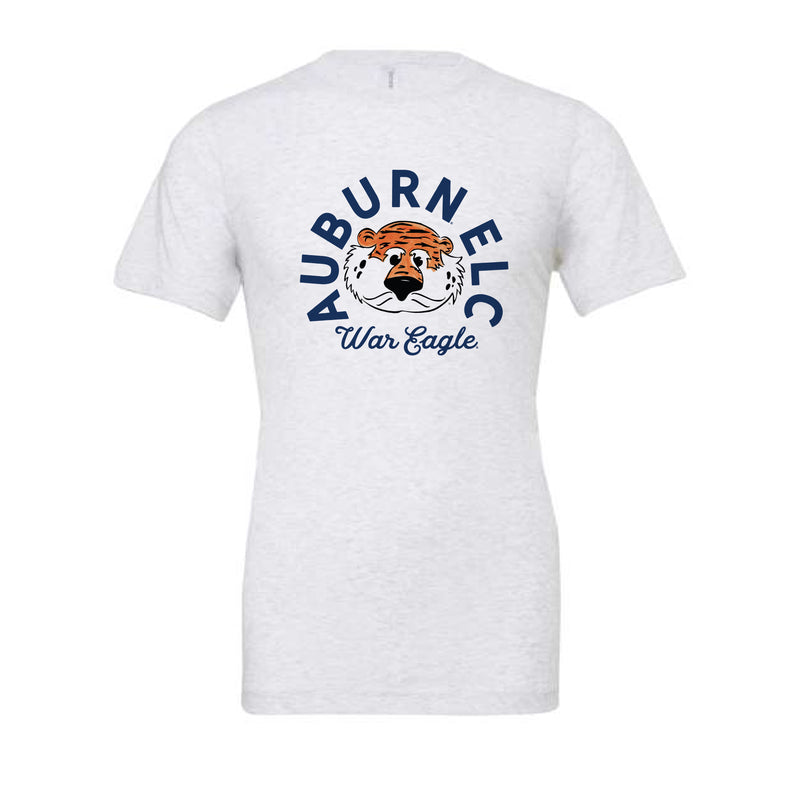 The AUELC Aubie Head | Adult Ash Tee