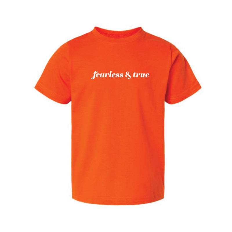 The AU Fearless & True | Youth Orange Tee