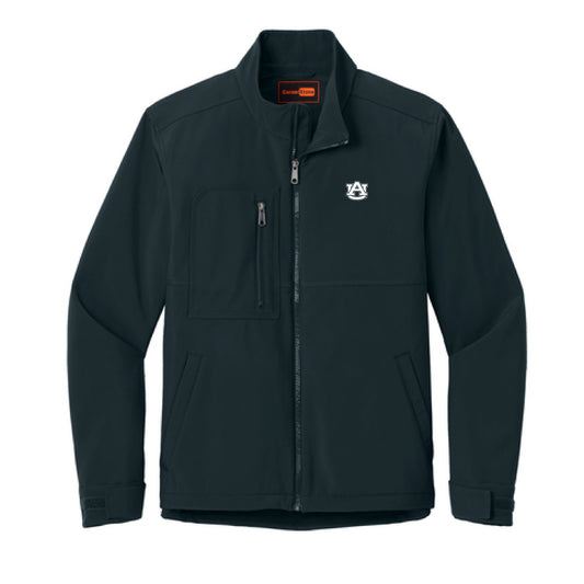 The AU Logo | Embroidered Navy Zip Jacket