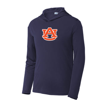 The AU Logo | Youth True Navy Hooded Tee