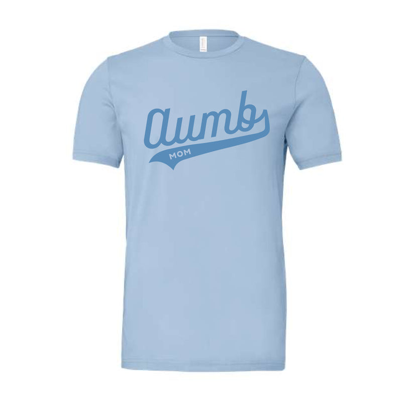 The AUMB Mom Swoosh | Baby Blue Tee