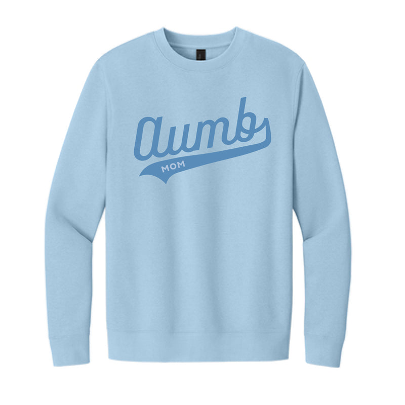 The AUMB Mom Swoosh | Ice Blue Sweatshirt